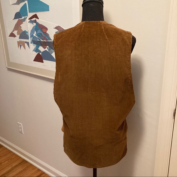 Vintage 70’s Browning Skeet/Trap Shooting Utility Field Vest Suede & Corduroy - Picture 3 of 12
